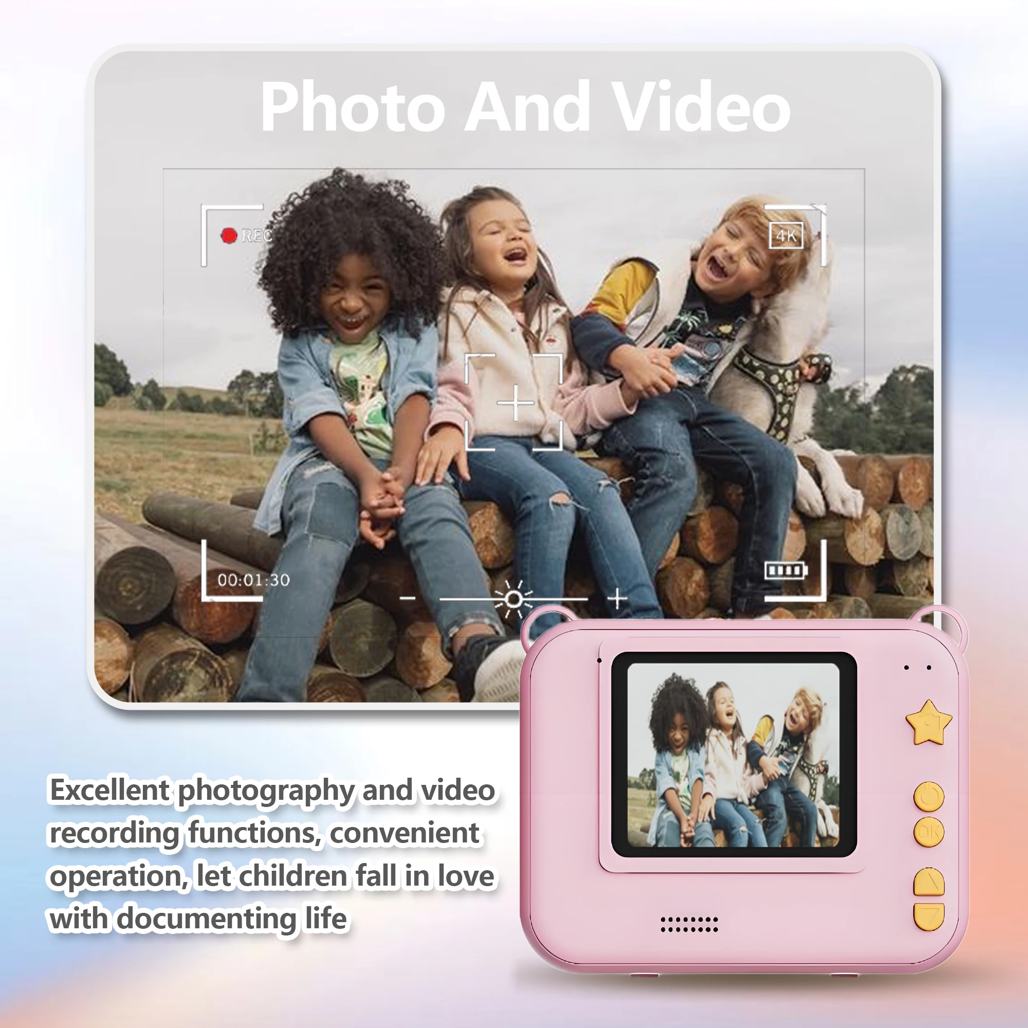 multifunctional instant camera for kids multifunctional instant camera for kids